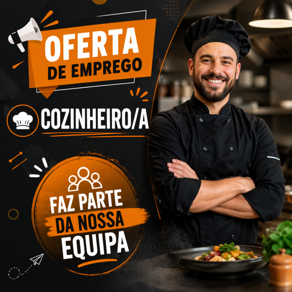 OFERTA DE EMPREGO - COZINHEIRO/A